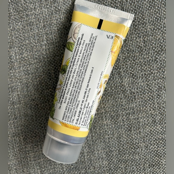 Michel Design Works Lemon Basil Hand Cream 2.5 oz - Picture 2 of 4
